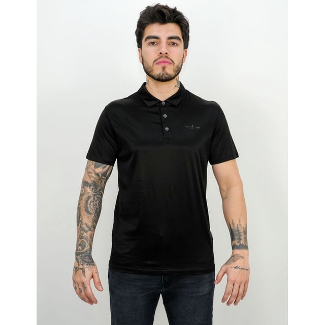 Playera Lisa Barabas Tipo Polo Corte Slim Fit