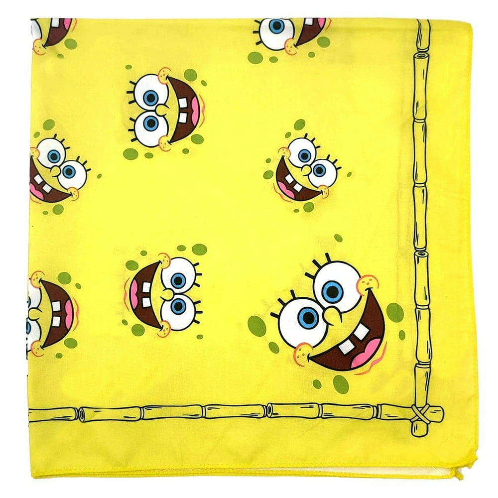 SpongeBob SquarePants Licensed Kids Protective Face Cover Bandana