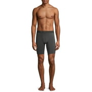 AND1 Men's Underwear Pro Platinum Long Leg Boxer Briefs, 9"