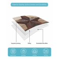 thumbnail image 5 of Quilts Twin XL Size, Texas Star Soft Comforter Bedding Set for Bed, Country Teal Brown Farmhouse Wooden Lightweight Quilted Bedspread with Pillow Cover(2 Pieces) for All Season, 68x98 Inch, 5 of 6