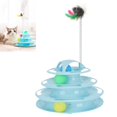 thumbnail image 4 of Cat Tower Toy, Attractive Cat Tracks Easy To Clean Non Slip Tear Resistant  For Cats Blue, 4 of 8