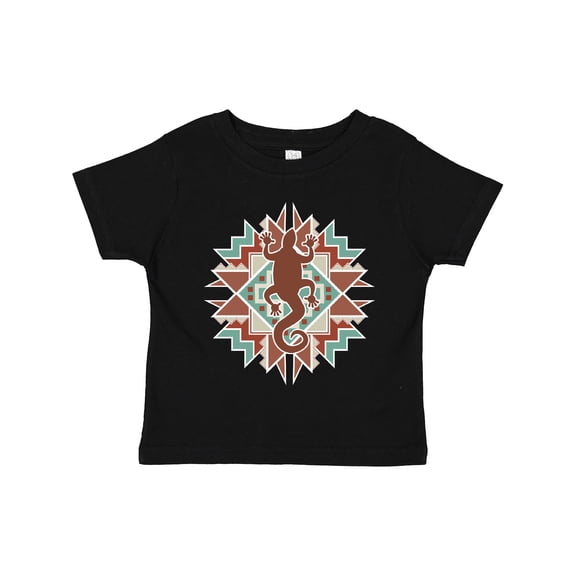Inktastic Southwestern Native Pattern Lizard Boys or Girls Toddler T-Shirt