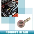 thumbnail image 3 of 2 Pcs Universal Banjo Bolt 6mm ID Banjo Bolt Hose Barb Fitting Adapter for Motorcycle Car Bronze Tone, 3 of 6