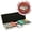 500 ct. Aluminum, variant on Playzaic 300-piece Aluminum Las Vegas Poker Chip Case - 14-gram Heavy Clay Composite Set