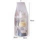 thumbnail image 4 of Organizador de bolsos Hesroicy con diseño transparente a prueba de polvo - Portabolsos colgante de 6/8 bolsillos con gancho para almacenamiento doméstico, 4 of 7