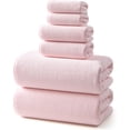 thumbnail image 2 of Ultra Soft 6 Piece Towel Set, Premium White Towels for Bathroom, Highly Absorbent, Quick Dry, Lightweight Bath Towels Set Collection, Includes 2 Bath Sheets, 2 Hand Towels, 2 Washcloths, 2 of 9