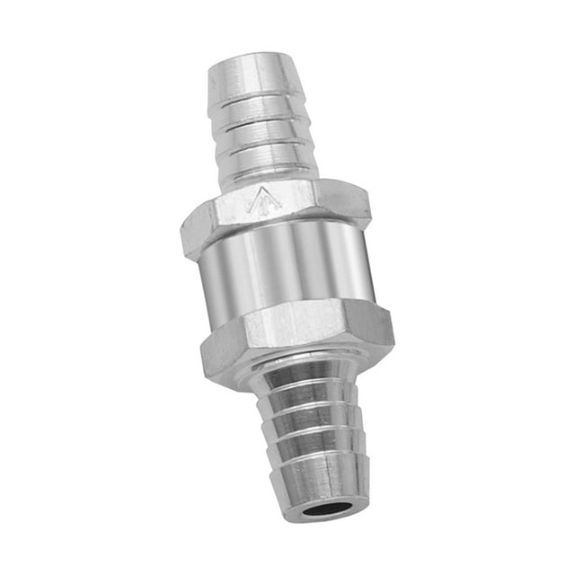 S SERENABLE Generic Fuel Checking Valve Aluminium Alloy Fuel Line Check Valve for Cars 12mm