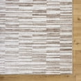 thumbnail image 4 of Hauteloom Cemach Living Room, Bedroom Area Rug - Contemporary - Light Silver, Sterling Gray, Silver Gray - 5'3" x 7'3", 4 of 6