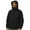 Black, variant on Lenago Unisex Zip Up Jacket, Mens Jackets,Solid Color Outdoor Climb Sport Runing With Zipper Pocket Water Repellent Detachable Hat Long Sleeved Lightweight Jackets,Size XS-3XL