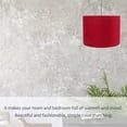 thumbnail image 2 of Lampenschirm Velours Rond Lot de 1, 2 of 8