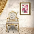 thumbnail image 3 of Vess, June Erica 25x32 Gold Ornate Wood Framed with Double Matting Museum Art Print Titled - Spring Pinks IV, 3 of 4