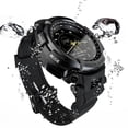thumbnail image 4 of Reloj inteligente deportivo profesional 5ATM resistente al agua Bluetooth recordatorio de llamadas reloj Digital reloj inteligente para iOS y Android, 4 of 5