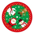 thumbnail image 1 of Falda de árbol de Navidad 90cm Decoración de muñeco de nieve de Navidad suave Alfombrilla de piso Adorno de vacaciones, Tipo de muñeca Methold HA002082-02, 1 of 6