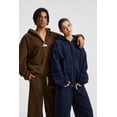 thumbnail image 6 of Oversized Women's Hoodie Zip Up Long Sleeve Basic Heavyweight Hooded Sweatshirt, 6 of 7