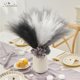 thumbnail image 4 of Decoración con Pasto Pampas Artificial Serwalin Blanco y Gris 45 cm 6 piezas, 4 of 8