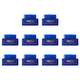 thumbnail image 1 of ELM327 V2.1 OBD2 Escáner Mini Herramienta Diagnóstico Automático Coche OBD 2 II Compatible Con Dientes Azul, 1 of 8
