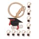 thumbnail image 5 of KAKOWELY 12Ud Llaveros Graduación 2025 Metalicos Con Gorro Doctor Para Y Eventos, 5 of 8