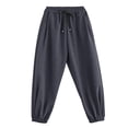 thumbnail image 5 of Diufon Womens Casual Sweatpants Solid Color Lounge Pants Elastic Waist Drawstring Pants, 5 of 5