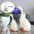 thumbnail image 6 of Miniature Resin Statue Crafts Duck Figurine Holiday Gifts Display Home Decoration Statu Cute Mother Duck and Ducklings for Patio home and indoor S 6x10cm, 6 of 10