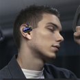 thumbnail image 2 of Auriculares en la oreja con cancelación de ruido azul Auriculares 5.2 compatibles con Bluetooth para entrenamiento de alta intensidad esquí esquí Gafas de esquí, 2 of 5