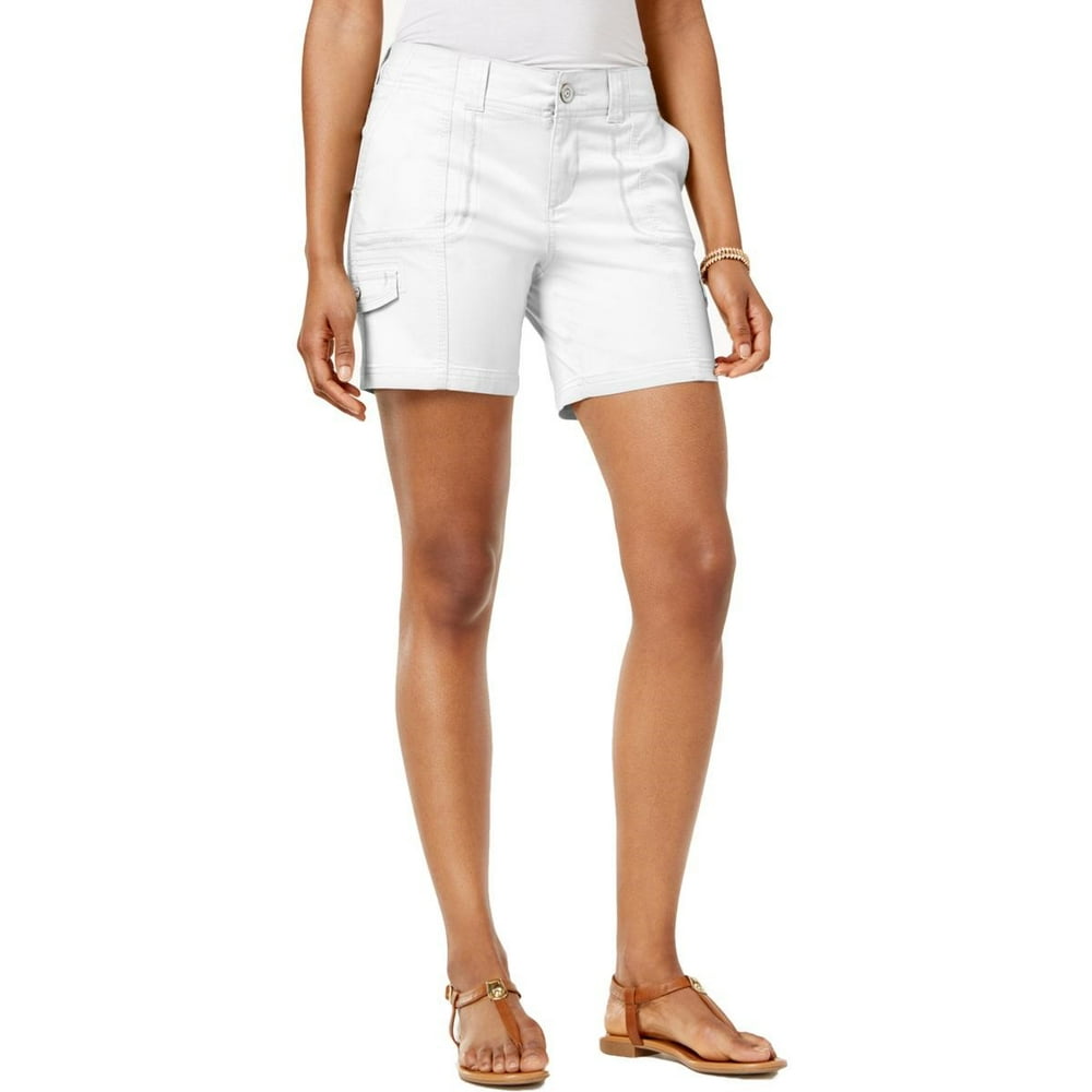 high waisted cargo shorts