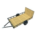 thumbnail image 1 of Utility Trailer Plans DIY Open Lawn Cargo Carrier 6' x 10' Build Your Own, 1 of 4