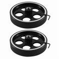 thumbnail image 1 of 2 Set 300mmX10mmX18mm Industrial Aluminum Rubber Measuring Encoder Meter Wheel for Industrial Encoder Encoder, 1 of 8