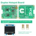 thumbnail image 2 of MMDVM Duplex Hotspot Board avec Support d'Affichage OLED DMR P25 D Support de Module Relais Étoile UHF VHF pour Framboise Pi, 2 of 7