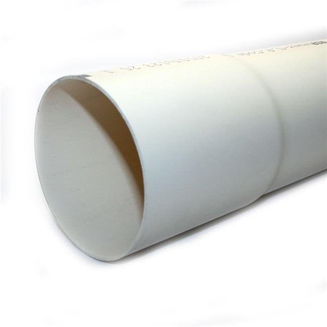 Silverline 400GRNPRSWR 4 In Perf Sewer Drain Pipe 2729 PVC White silverline-400grnprswr-4-in-perf-sewer-drain-pipe-2729-pvc-white