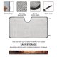 thumbnail image 2 of Cobaya Parasol para Parabrisas Delantero Protector Plegable, Visera Solar para Auto Bloquea Rayos UV Mantiene tu Vehículo Fresco 130cm*70cm, 2 of 6