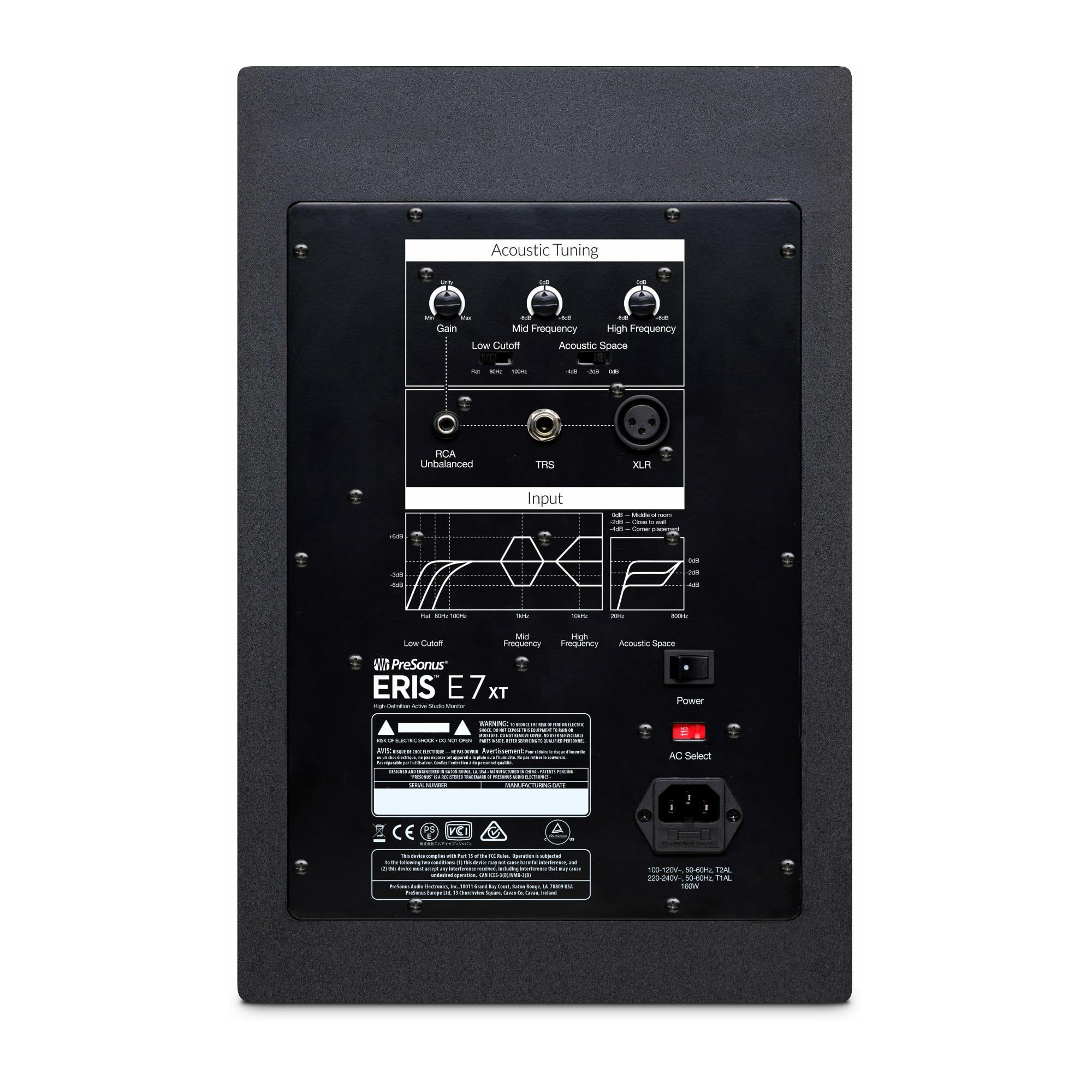 PreSonus Eris E7 XT 6.5-Inch 2-Way Active Studio Monitor with Wave Guide