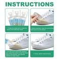 thumbnail image 4 of Holloyiver Shoes Whitening Cleansing Gel,White Shoe Cleaner with Brush and Tape,Yellow Stain Remover for White Shoes, Stain Remover Gel, for All Washable Shoes, 4 of 9