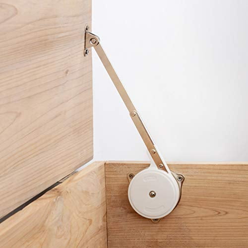 Morinbo 70n 90n Soft Close Lid Support Hinge Safety Lid Stay Toy Box Treasure Chest Hinge Kitchen Cabinet Wardrobe Cupboard Door Lift Buffer Damper For Top Upward Opening Drop Down Doors