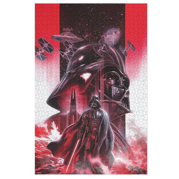 1000 PCS Jigsaw Puzzle Darth Vader Wooden Puzzle Challenging Game Fun Artwork For Family Friends Gifts