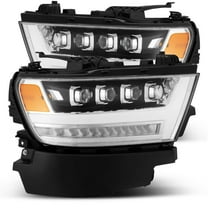 AlphaRex 19-23 Ram 1500 NOVA-Series LED Projector Headlights Chrome