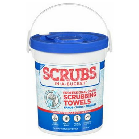 Fast Orange 42230 30CT Scrubs In A Bucket - Quantity 8