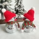 thumbnail image 5 of Bolas de discoteca con forma de muñeco de nieve y espejo Zmeidao, adornos plateados para colgar en el árbol de Navidad, decoración navideña para el hogar y fiestas., 5 of 7