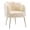 Cream White, variant on Sumdeal Modern Velvet Accent Barrel Chairs for Living Room,Shell Shape Chairs Comfy Upholstered Vanity Chairs Dining Chairs with Golden Metal Legs Desk Chair Makeup Chairs for Bedroom (Pink)