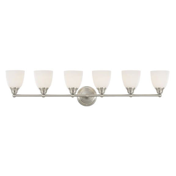 Livex Lighting Somerville Bath Light in Brushed Nickel