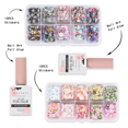 thumbnail image 4 of Makartt Nail Art Foil Glue Gel with 20pcs (2.5cm100cm) Flower and Butterfly Foil Sticker Nail Prints Set, 4 of 7