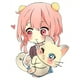 thumbnail image 2 of Cute Cartoon Print Comfy T-Shirt, Round Neck Short Sleeve Sports Tee, Women's Activewear, 2 of 6