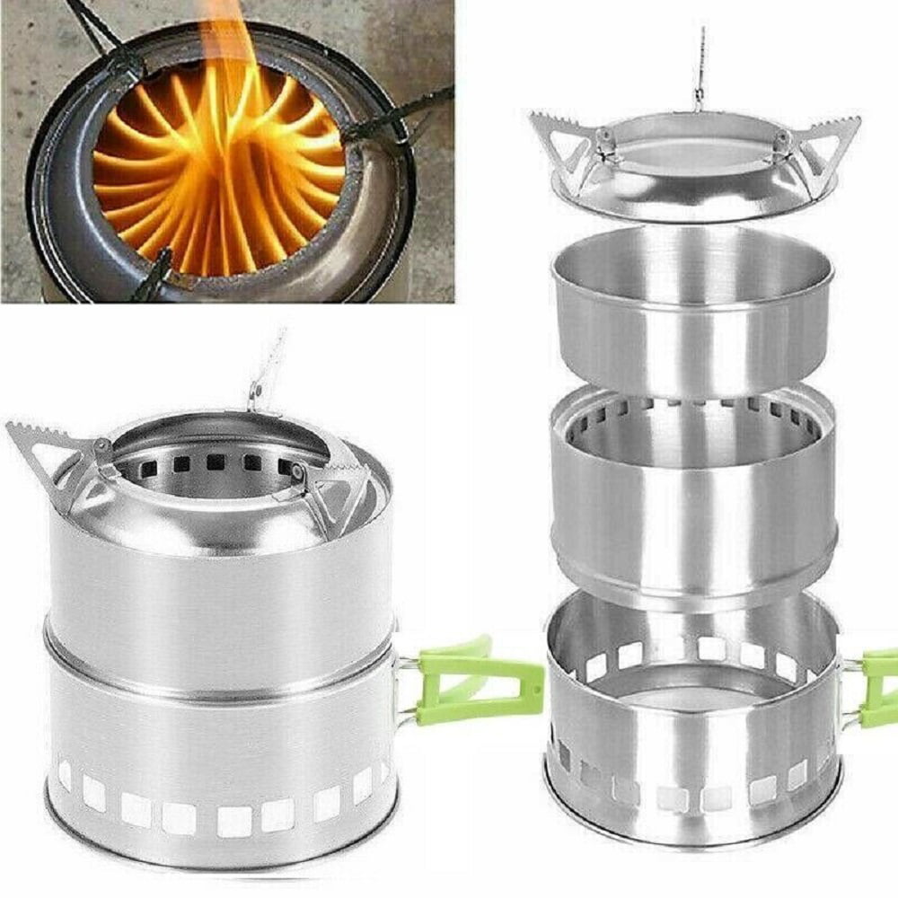 Soleader Portable Wood Burning Camp Stoves Compact Gasifier Stove Twig for 3rd for sale online 