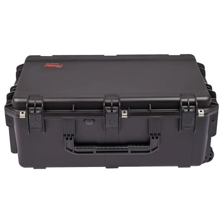 SKB iSeries Medium Cubed Foam Black Crossbow Case with Wheels Durable Archery Bow Storage (3i-3019-12BC)