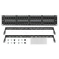 thumbnail image 7 of Manhattan 48-Port Cat6 Rackmount Patch Panel | Cable Management, Mountable Support Bar - 720816, 7 of 7
