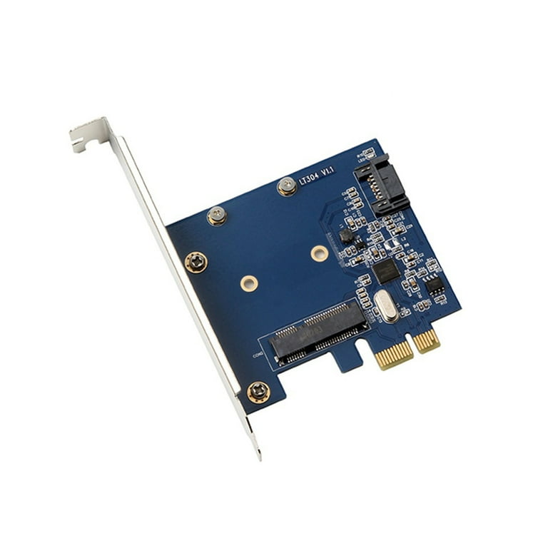 PCIe X1 to MSATA SSD and Combo Expansion Card PCI for