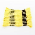 thumbnail image 3 of DMC Cotton Embroidery Floss 8 m (8.7 yd), 727 Very Light Topaz, 3 of 3