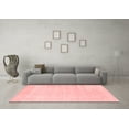 thumbnail image 3 of Ahgly Company Indoor Rectangle Solid Red Modern Area Rugs, 3' x 5', 3 of 4
