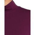 thumbnail image 2 of Terra & Sky Women's Plus Size Mock Neck T-Shirt, 2-Pack, 2 of 5