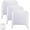 White, variant on 3 Pack Medium Trifold Poster Board, 24 x 16inches Poster Board with Double Sided Tapes and Cardboard, Corrugated Presentation,Science Fair Display Boards for School Project, Science Fair, Business