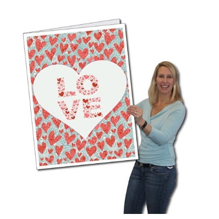 to Someone Very Special Extra Large 5-Page Card. to Someone Special Valentines Day Card